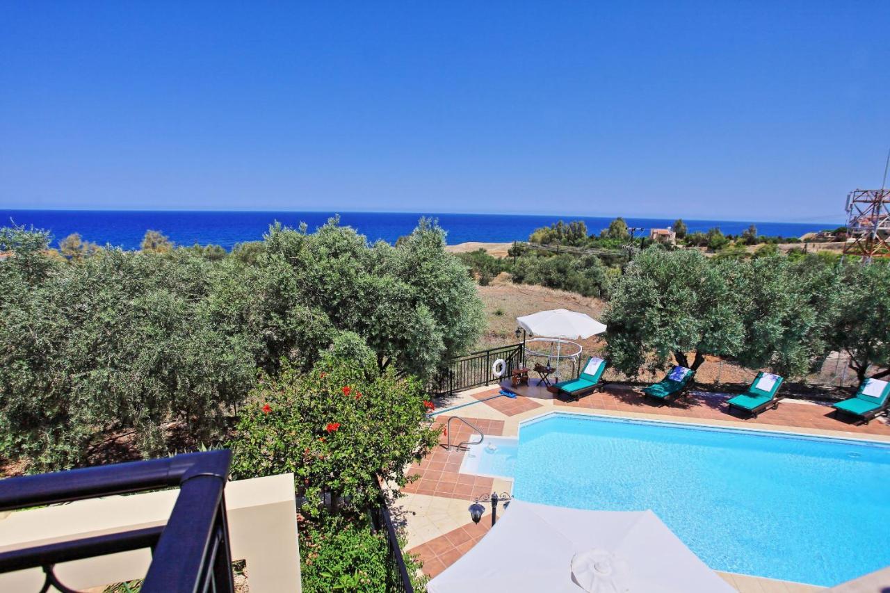 Marilena Sunset Villa 1 โพมอส ภายนอก รูปภาพ