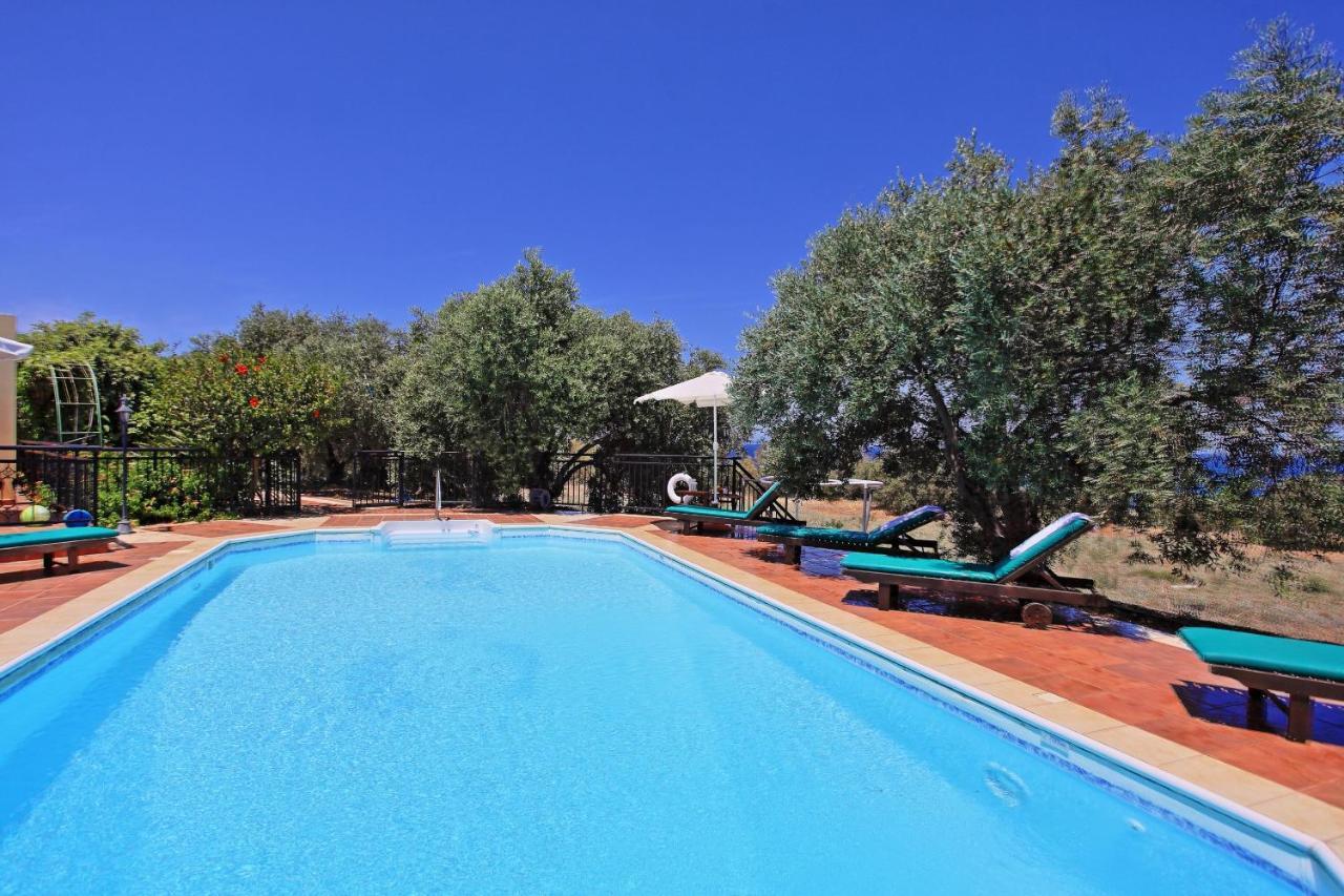 Marilena Sunset Villa 1 โพมอส ภายนอก รูปภาพ