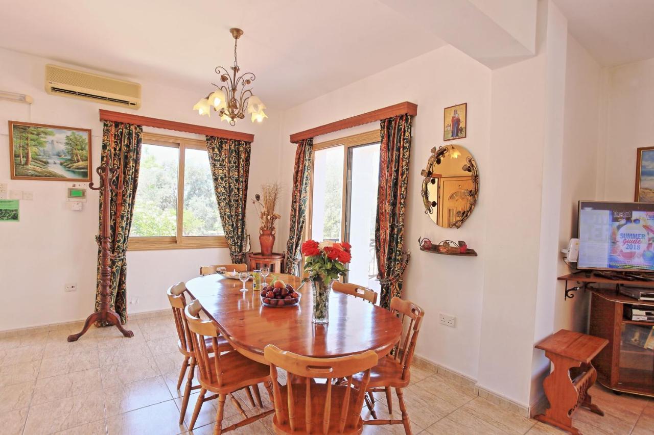 Marilena Sunset Villa 1 โพมอส ภายนอก รูปภาพ