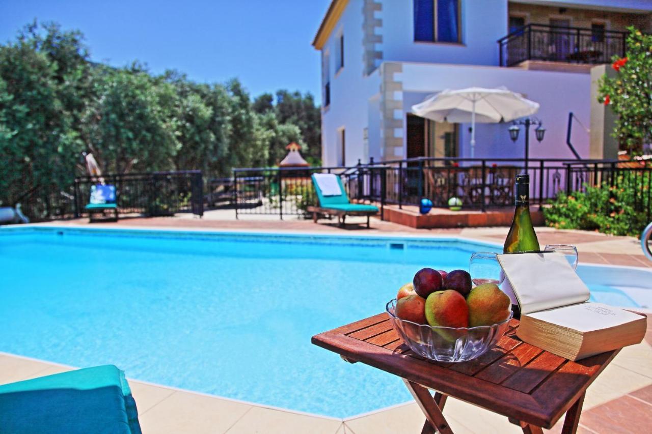 Marilena Sunset Villa 1 โพมอส ภายนอก รูปภาพ