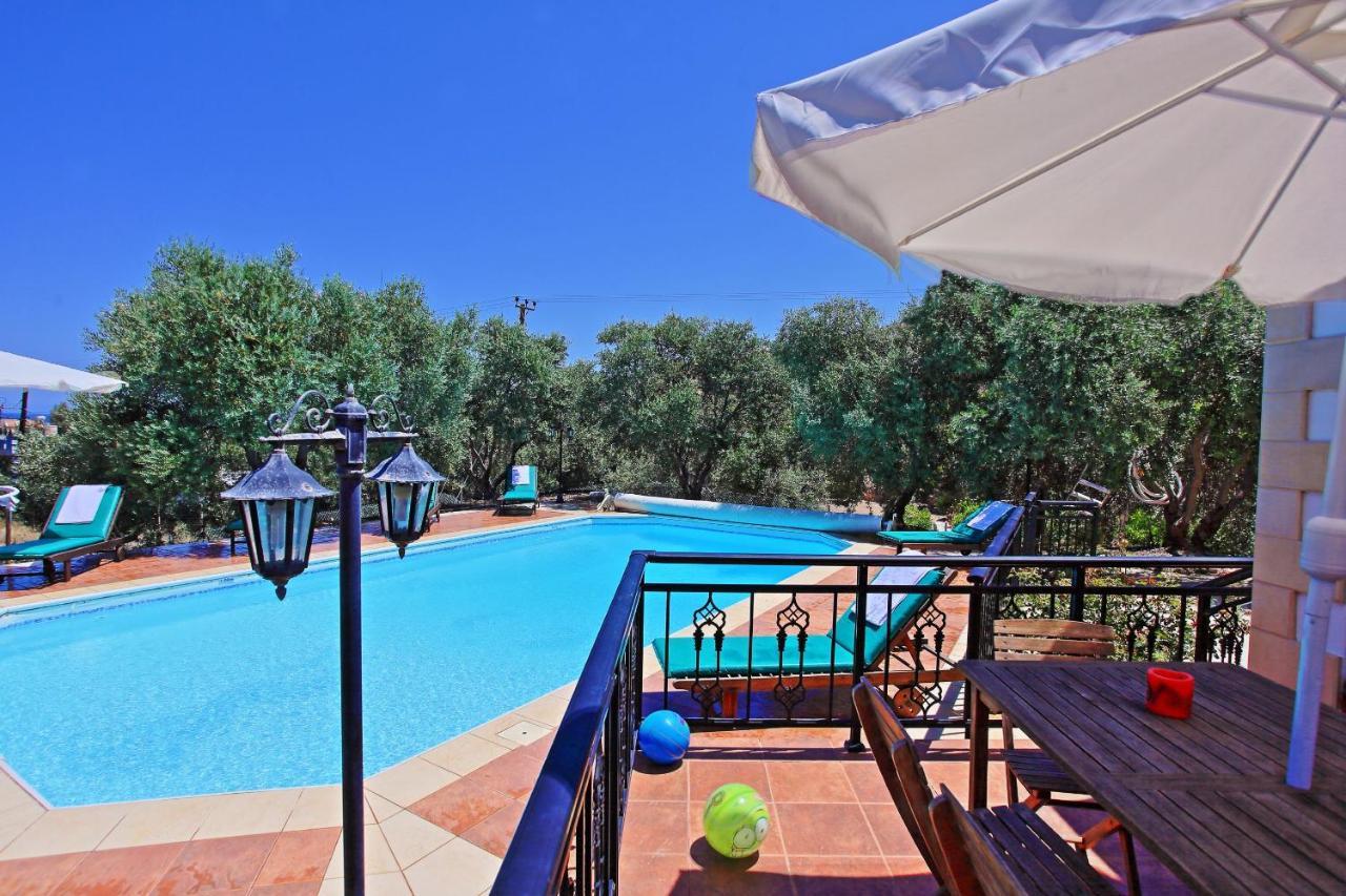 Marilena Sunset Villa 1 โพมอส ภายนอก รูปภาพ