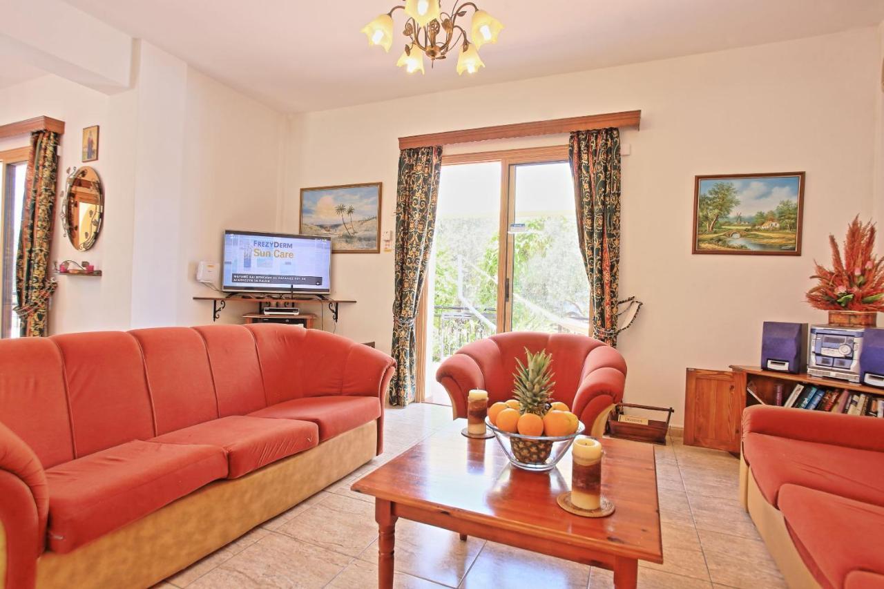 Marilena Sunset Villa 1 โพมอส ภายนอก รูปภาพ